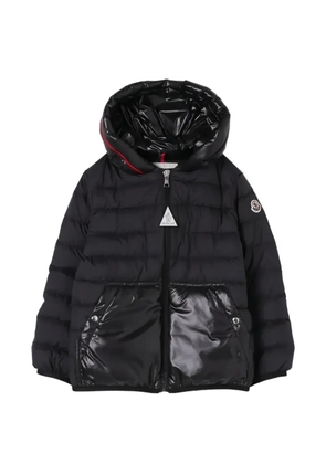 Moncler hooded quilted jacket - Black
