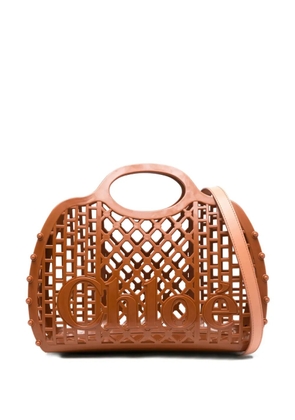 Chloé Cage tote bag - Brown