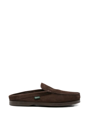 Paraboot suede mules - Brown