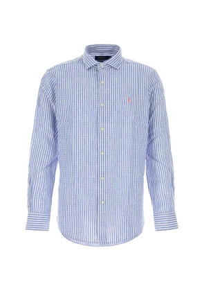 Polo Ralph Lauren striped embroidered shirt - Blue