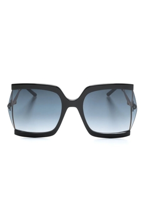 Carolina Herrera oversize-frame sunglasses - Black