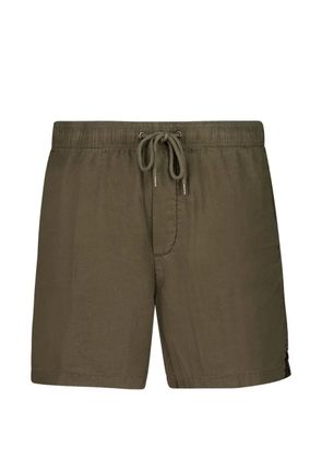 James Perse lightweight linen shorts - Green