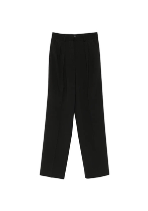 Manuel Ritz pleated straight-leg trousers - Black