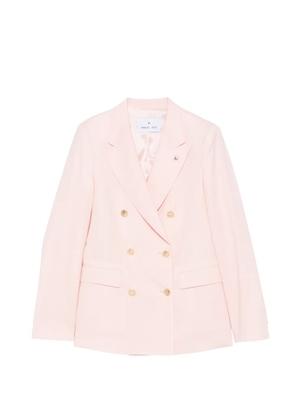 Manuel Ritz double-breasted peak-lapel jacket - Pink