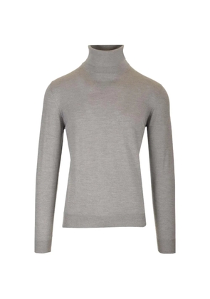 Mauro Ottaviani ribbed-trim roll-neck sweater - Grey