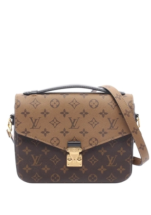 Louis Vuitton Pre-Owned 2010-2026 Monogram Reverse Pochette Metis satchel - Brown