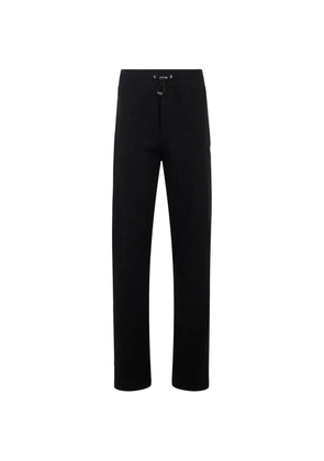Philipp Plein monogram-jacquard track pants - Black