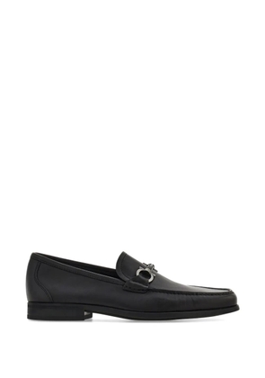 Ferragamo Gancini ornament loafers - Black