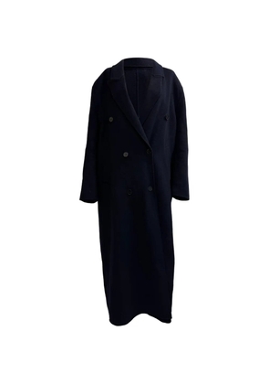 The Frankie Shop Double-breasted peak-lapel coat - Blue