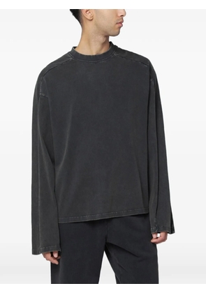 ENTIRE STUDIOS washed long-sleeve T-shirt - Grey