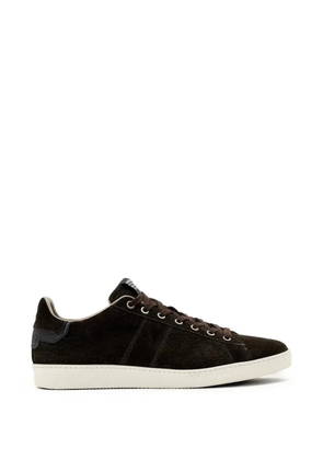 AllSaints Leon suede lace-up sneakers - Brown