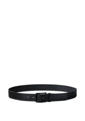 Calvin Klein square-buckle leather belt - Black