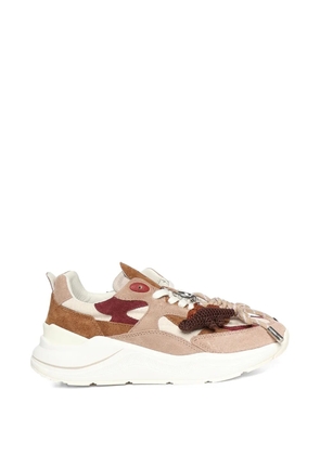 D.A.T.E. Fuga panelled sneakers - Neutrals