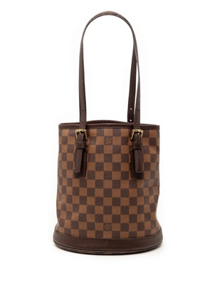 Louis Vuitton Pre-Owned 1998 Damier Ebene Marais bucket bag - Brown