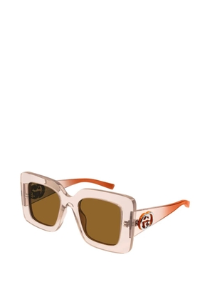 Gucci Eyewear square-frame sunglasses - Pink