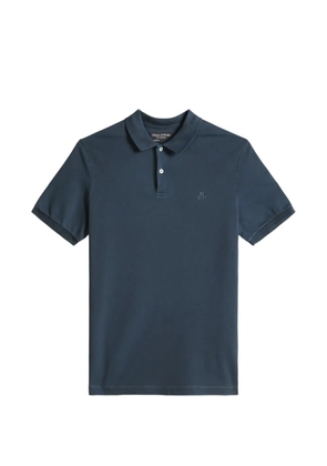 Marc O'Polo embroidered-logo polo shirt - Blue