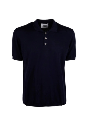 ALPHA STUDIO short-sleeve polo shirt - Blue