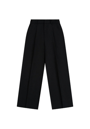 Gosha Rubchinskiy pressed-crease wide-leg trousers - Black