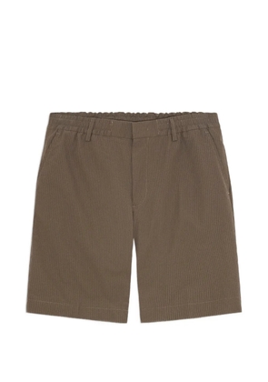 NN07 textured shorts - Brown