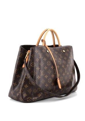 Louis Vuitton Pre-Owned Montaigne Handbag Monogram Canvas GM tote bag - Brown