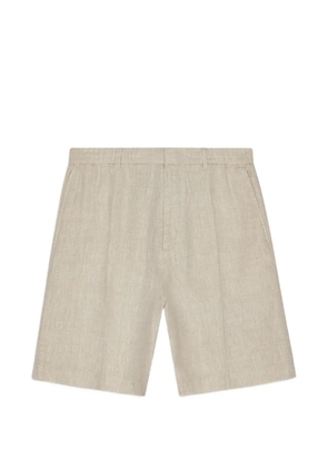 NN07 pleated shorts - Neutrals