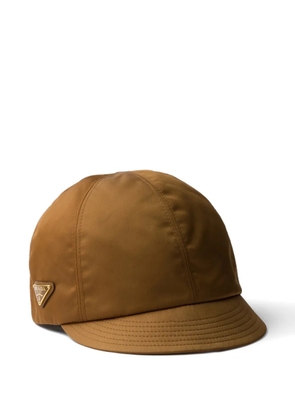 Prada Re-nylon cap - Brown