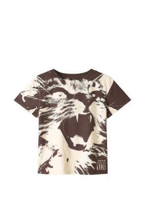 Miss Sixty graphic-print T-shirt - Brown