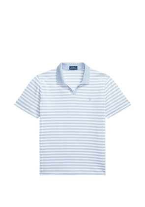 Polo Ralph Lauren striped V-neck polo shirt - Blue