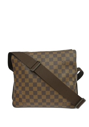 Louis Vuitton Pre-Owned 2009 Naviglio Damier cross body bag - Brown