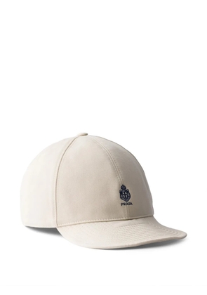 Prada old gabardine baseball cap - Neutrals