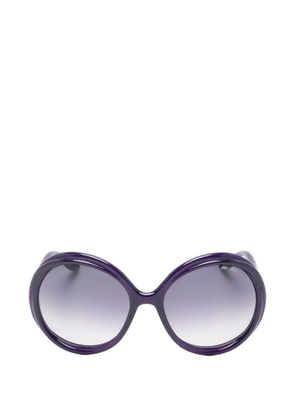 Jimmy Choo Eyewear Mindy round-frame sunglasses - Purple