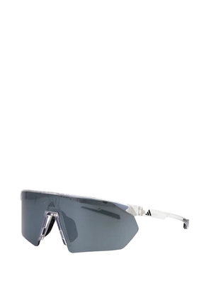adidas geometric-frame sunglasses - White