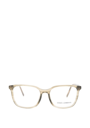 Dolce & Gabbana Eyewear rectangle-frame glasses - Neutrals
