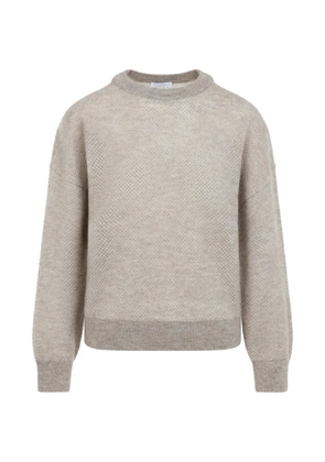 Brunello Cucinelli open-knit sweater - Neutrals
