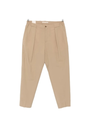 Briglia 1949 pleated tapered trousers - Neutrals
