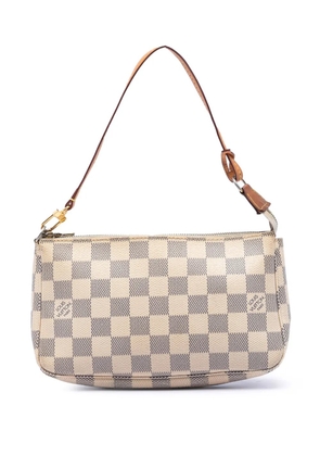 Louis Vuitton Pre-Owned 2009 Damier Azur Pochette Accessoires shoulder bag - Blue