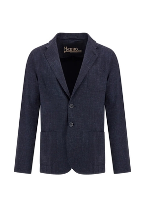 Herno single-breasted blazer - Blue