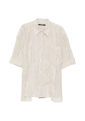 SONGZIO Polyptych crease shirt - Neutrals