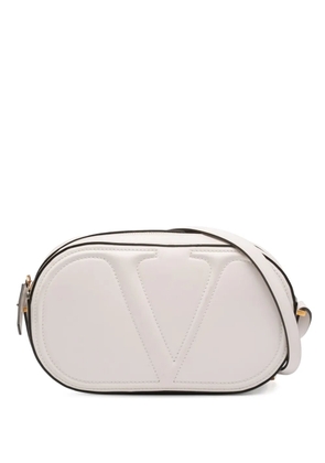 Valentino Garavani Pre-Owned 2018-2026 Leather VLogo Walk crossbody bag - White