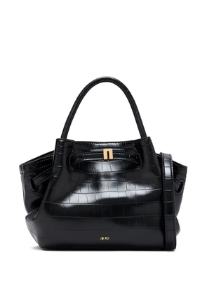 JW Pei Hana croc-effect mini tote bag - Black