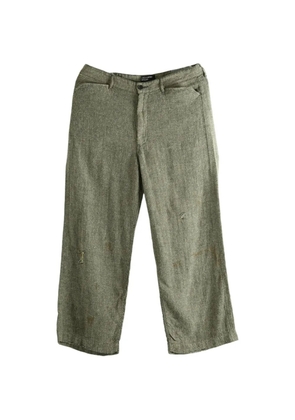 Enfants Riches Déprimés Repair distressed trousers - Grey