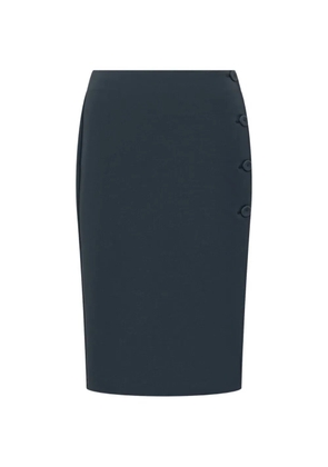 PINKO button-detail midi skirt - Blue