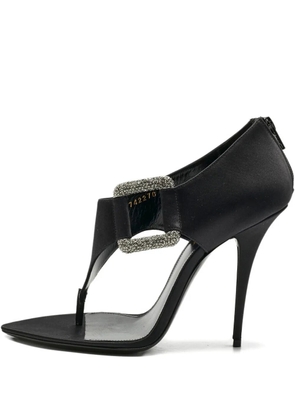 Saint Laurent Pre-Owned Sean heeled sandals - Black