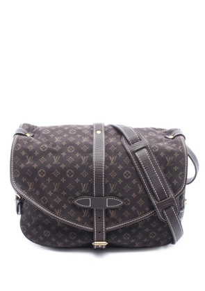 Louis Vuitton Pre-Owned 2007 Monogram Mini Lin Saumur 30 crossbody bag - Brown