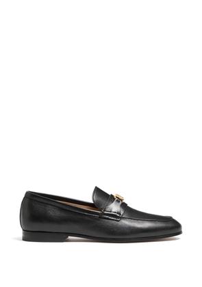 Valentino Garavani Vlogo Signature nappa leather loafers - Black