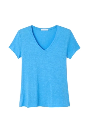 American Vintage Jacksonville V-neck T-shirt - Blue