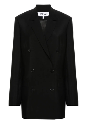 LOEWE double-breasted blazer - Black