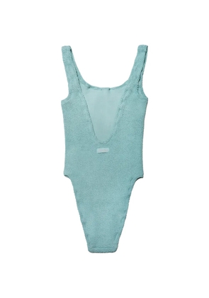 MC2 Saint Barth Lora scoop-neck swimsuit - Blue