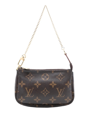 Louis Vuitton Pre-Owned 2020 Monogram Mini Pochette Accessoires handbag - Brown