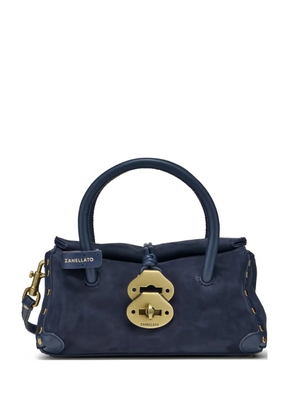 Zanellato baby Dotta® stud-embellished tote bag - Blue